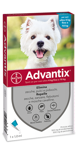 ADVANTIX SPOT ON*1PIP 4-10KG - farmavitality.it