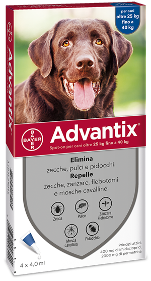 ADVANTIX SPOT ON*4PIP 25-40KG - farmavitality.it