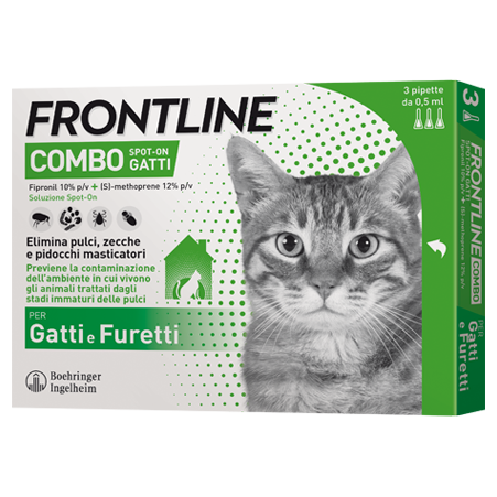 FRONTLINE COMBO*3PIP GATTI/FUR - farmavitality.it