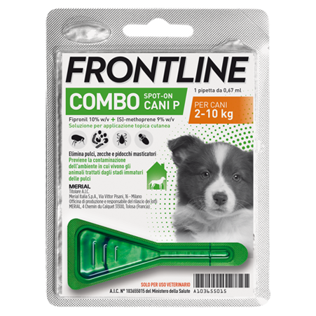 FRONTLINE COMBO*1PIP 2-10KG CA - farmavitality.it