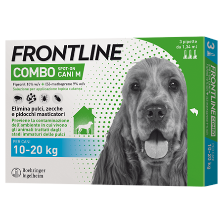 FRONTLINE COMBO*3PIP 10-20KG C - farmavitality.it