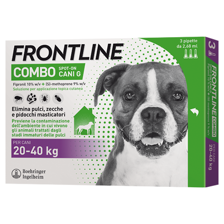 FRONTLINE COMBO*3PIP 20-40KG C - farmavitality.it