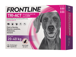 FRONTLINE TRI-ACT*6PIP 20-40KG - farmavitality.it