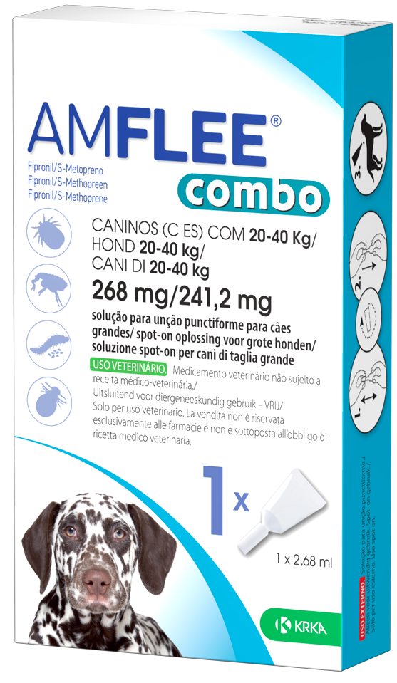AMFLEE COMBO*3PIP 20-40KG CANI - farmavitality.it