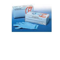 GUANTO IN NITRILE PROTECTION MISURA MEDIA AMBIDESTRI PER ESPLORAZIONE E PER LABORATORIO 100 PEZZI - farmavitality.it