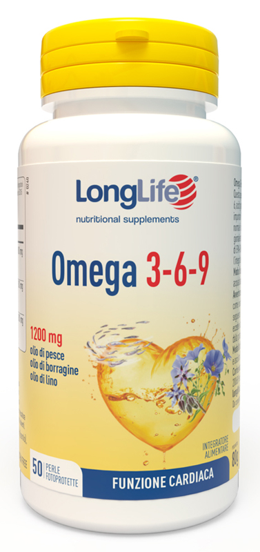 LONGLIFE OMEGA 3 6 9 50 PERLE - farmavitality.it