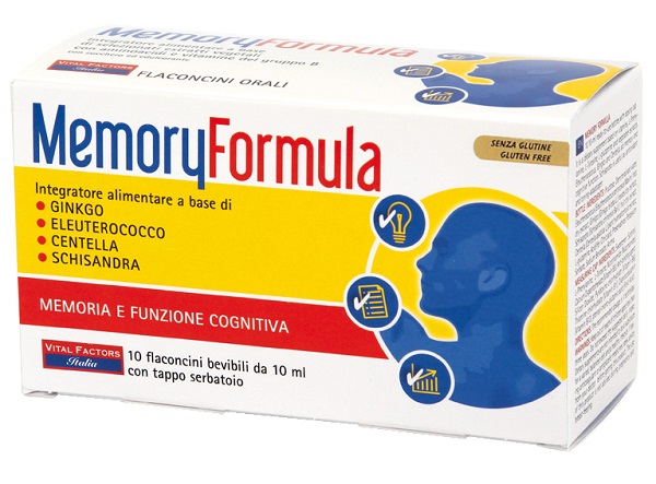 MEMORY FORMULA 10 FLACONCINI 10 ML - farmavitality.it