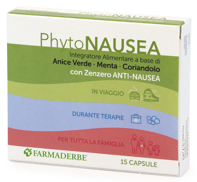 PHYTO NAUSEA 15 CAPSULE - farmavitality.it