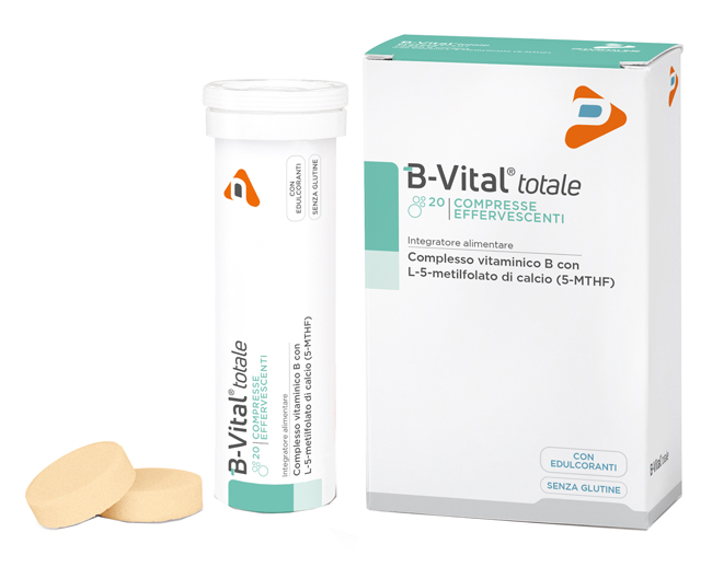 B-VITAL TOTALE ARANCIA 2 TUBI 10 COMPRESSE EFFERVESCENTI - farmavitality.it