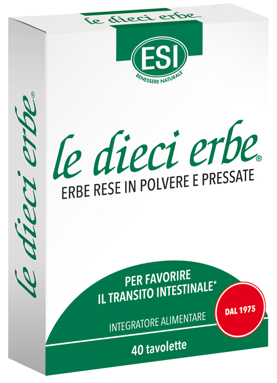 ESI LE DIECI ERBE 40 TAVOLETTE - farmavitality.it