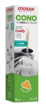 OTOSAN CONO IGIENE ORECCHIO+PROPOLI 6 PEZZI - farmavitality.it