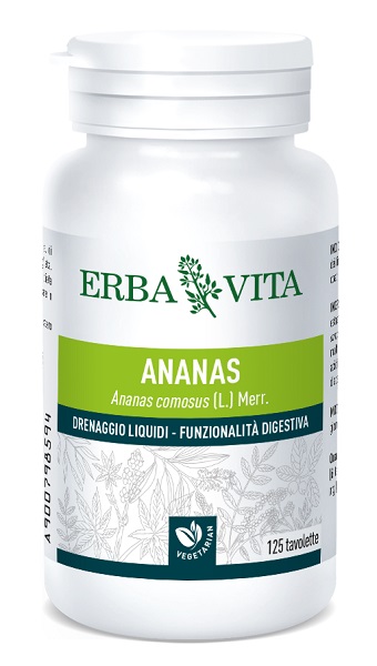 ANANAS 125 TAVOLETTE 400 MG - farmavitality.it