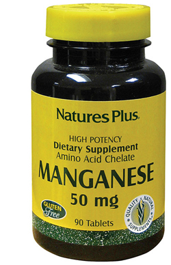 Nature's Plus Manganese Chelato 90 Tavolette - farmavitality.it
