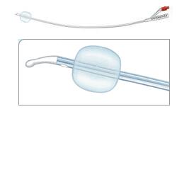 CATETERE FOLEY IN SILICONE PER ADULTI BRILLANT PLUS 2 VIE SENZA SCANALATURE CH18 LUNGHEZZA 41 CM PALLONCINO 10 ML PUNTA CILINDRICA 2 FORI 1 PEZZO - farmavitality.it
