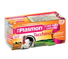 PLASMON OMOGENEIZZATO TACCHINO 80 G X 2 PEZZI - farmavitality.it
