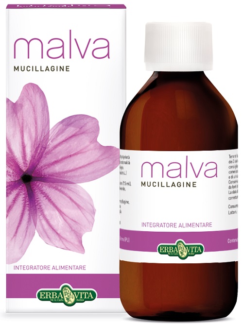 Erba Vita Malva Mucillagine integratore per intestino e vie urinarie 200 ml - farmavitality.it