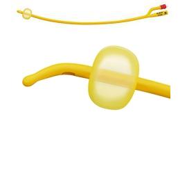 CATETERE FOLEY A MEDIA PERMANENZA  RUSCH GOLD PLUS A 2 VIE IN SILKOLATEX LATTICE-SILICONE PER ADULTO CH24 LUNGHEZZA 40 CM PUNTA CILINDRICA A 2 FORI PALLONCINO 5-15 ML 1 PEZZO - farmavitality.it