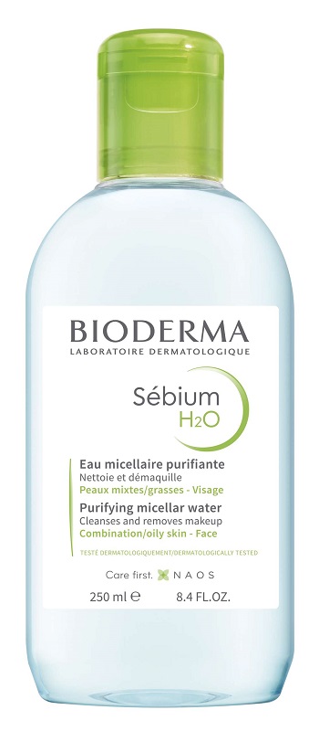 SEBIUM H2O DETERGENTE STRUCCANTE PELLE MISTA 250 ML - farmavitality.it
