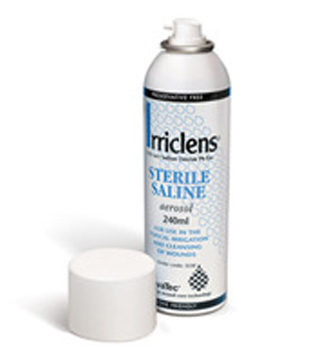 IRRICLENS SOLUZIONE SALINA SPRAY PER DETERSIONE FERITE 240 ML - farmavitality.it