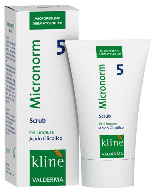 MICRONORM SCRUB 5 PEELING 75 ML - farmavitality.it