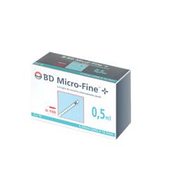 SIRINGA INSULINA BECTON DICKINSON 0,5 ML 100 UI AGO GAUGE 29 30 PEZZI - farmavitality.it