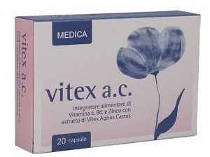 Vitex AC Integratore Alimentare 20 Capsule - farmavitality.it