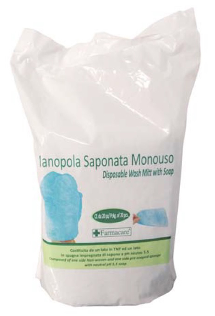 Manopola Saponata per Lavaggi Parziali 20 pz - farmavitality.it