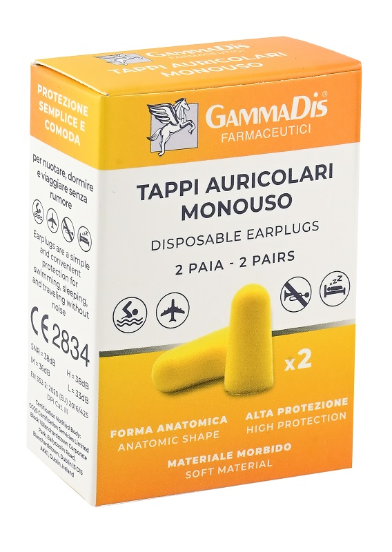 TAPPO AURICOLARE EAR GOMMAPIUMA 4 PEZZI - farmavitality.it