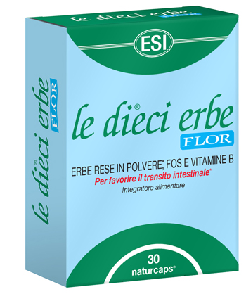 ESI LE DIECI ERBE FLOR 30 CAPSULE - farmavitality.it