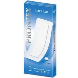 GARZA COMPRESSA PRONTEX SOFT PAD 10X25 CM 2 PEZZI - farmavitality.it