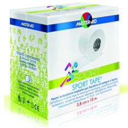 NASTRO AUTOADESIVO ANELASTICO PER FASCIATURE DI SOSTEGNO E TAPING MASTER-AID SPORT 3,8X10 - farmavitality.it
