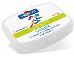 PROTEZIONE TALLONE VESCICHE E ABRASIONI MASTER-AID SPORT WALKER 5X5 5 PEZZI - farmavitality.it