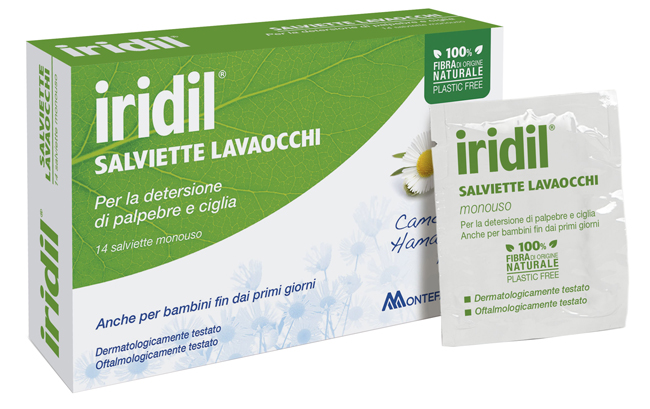 IRIDIL LAVAOCCHI 14 SALVIETTE MONOUSO - farmavitality.it