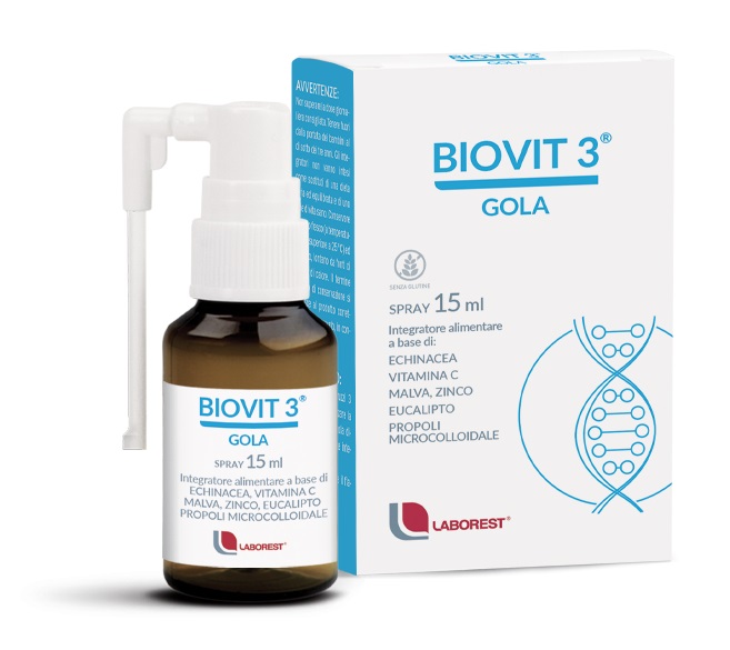 BIOVIT 3 GOLA 1 FIALA 15 ML SPRAY - farmavitality.it