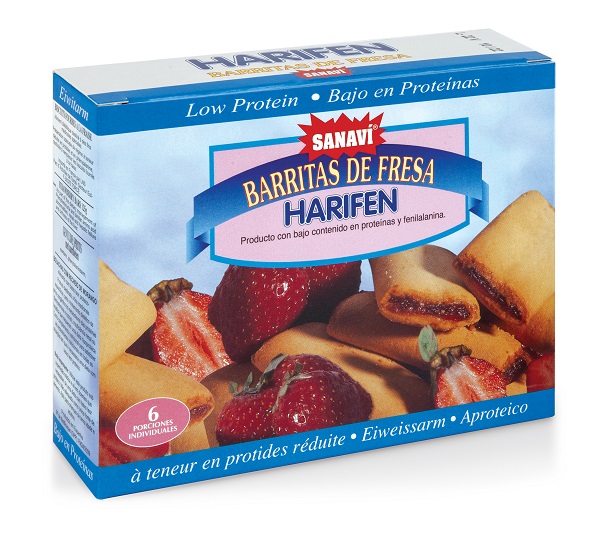 HARIFEN SNACK FRAGOLA 125 G - farmavitality.it