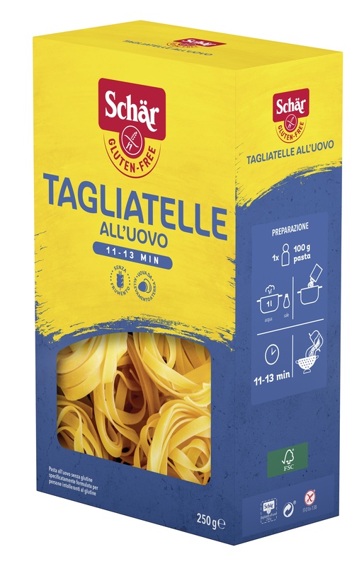 SCHAR TAGLIATELLE UOVO 250 G - farmavitality.it