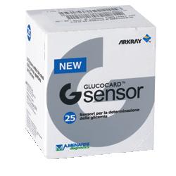 STRISCE MISURAZIONE GLICEMIA GLUCOCARD G SENSOR 25 PEZZI - farmavitality.it