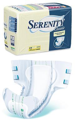 Serenity Classic Extra Pannolone per incontinenza Taglia Medium 30 Pezzi - farmavitality.it