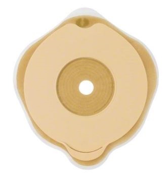 PLACCA PIANA FLEXIMA KEY 60 MM CON PROTETTORE CUTANEO IDROCOLLOIDALE E FLANGIA 5 PEZZI - farmavitality.it