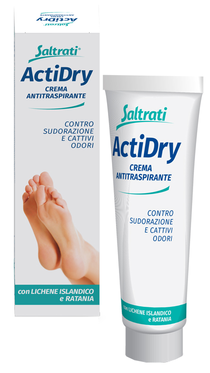 SALTRATI ACTIDRY CREMA ANTITRASPIRANTE 100 ML - farmavitality.it