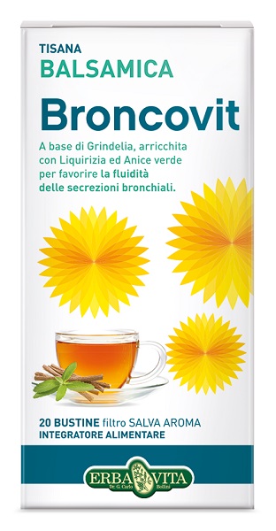 BRONCOVIT TISANA 20 BUSTINE 2G - farmavitality.it