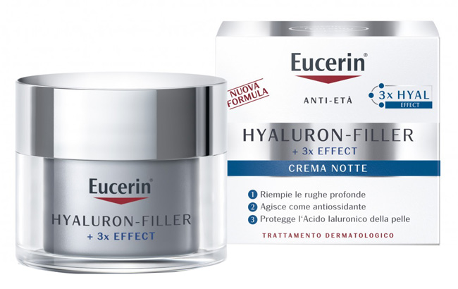EUCERIN CREMA HYALURON-FILLER NOTTE 50 ML - farmavitality.it