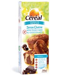 CEREAL MINIPLUMCAKE GOCCE CIOCCOLATO 200 G - farmavitality.it