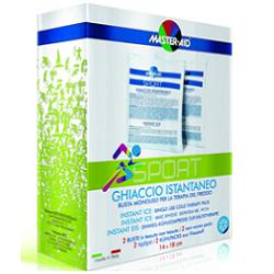 GHIACCIO ISTANTANEO MASTER-AID SPORT PER TERAPIA DEL FREDDO 2 PEZZI - farmavitality.it