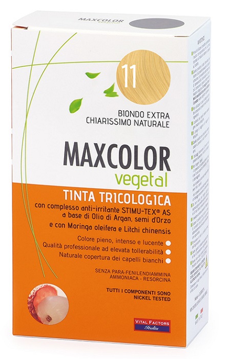 MAX COLOR VEGETAL 11 TINTURA 140 ML - farmavitality.it