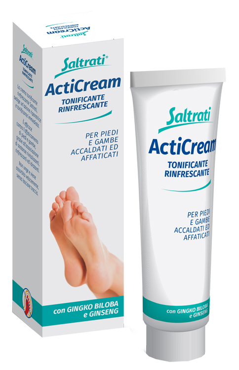 SALTRATI ACTICREAM TONIFICANTE RINFRESCANTE PER PIEDI E GAMBE 100 ML - farmavitality.it