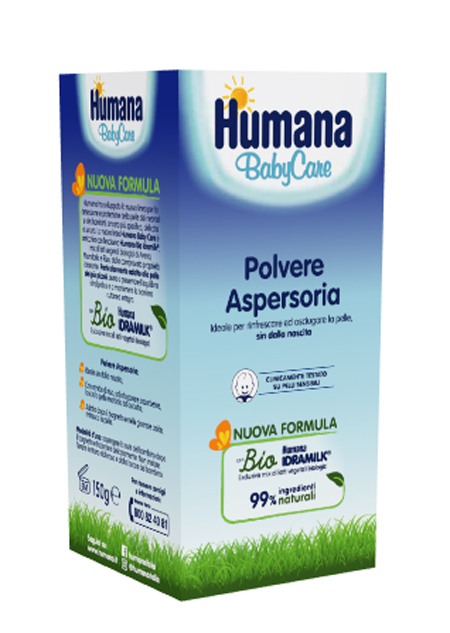 HUMANA BABY CARE POLVERE ASPERSORIA 150 G - farmavitality.it