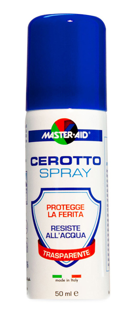 CEROTTO SPRAY MASTER-AID FLACONE 50ML CIRCA 80 APPLICAZIONI - farmavitality.it