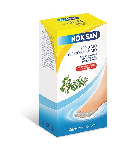 NOK SAN PEDILUVIO SUPEROSSIGENATO 400 G - farmavitality.it