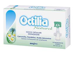 OCTILIA NATURAL GOCCE OCCHI IRRITATI E ARROSSATI 10 FLACONCINI MONODOSE 0,5 ML - farmavitality.it